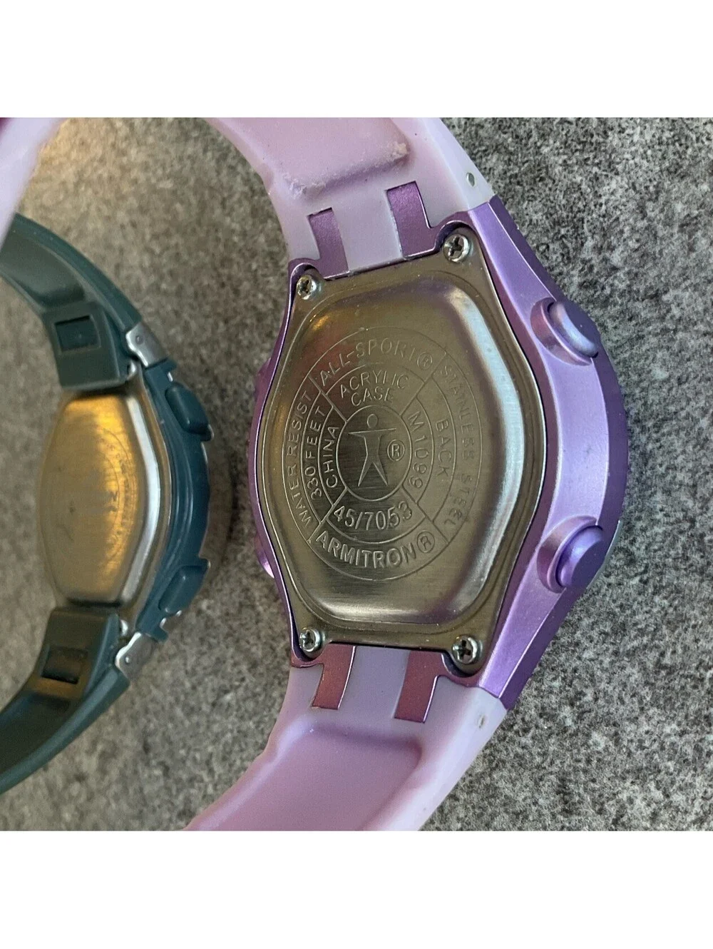 Pair Of Armitron Digital Womens Watches Both Watches Run Great A4